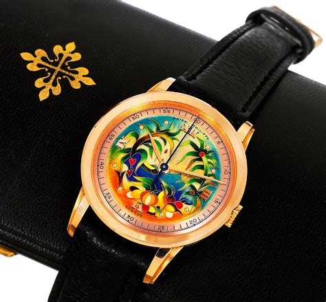 Patek Philippe Tropical Cloisonné Dial 1954 Reference 2481